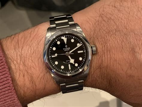 tudor black bay black dial 36 mm|tudor 36 black bay symbol.